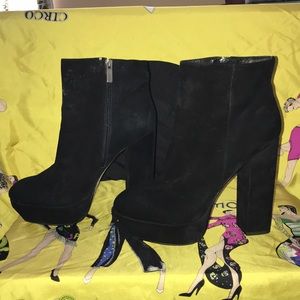 Dolce Vita Suede Platform Booties